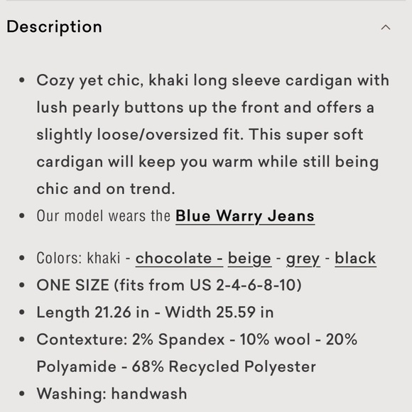 Soft green cardigan - Picture 9 of 11